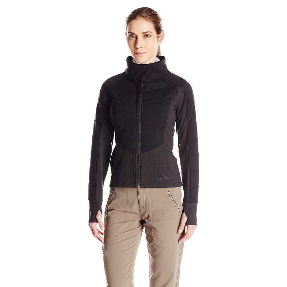 The North Face Pseudio Black Moto Jacket, Size S